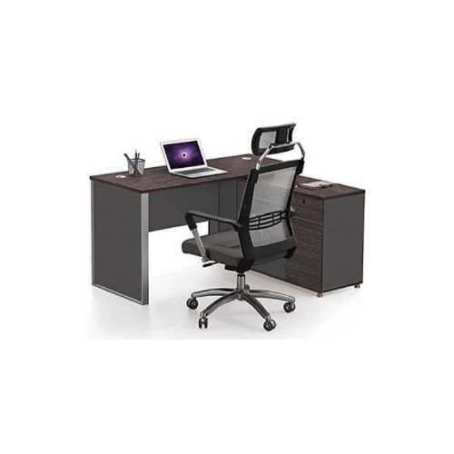 M516 1.6M Executive Office Desk With Side Unit & Drawers