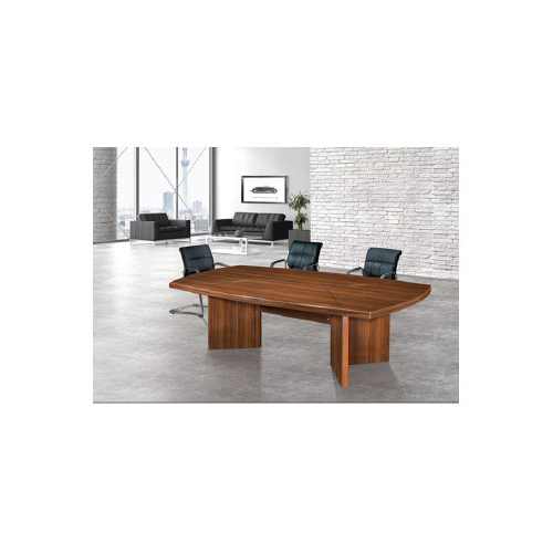 80010-2 2.4m Meeting Table-8-10 Seat (Solid Wood)