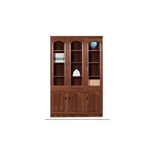 913 3 Door Cabinet (Solid Wood)-Mahogany