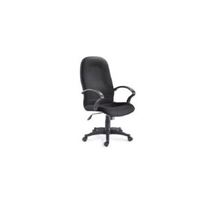 501TGA High Back Swivel Cloth Swivel Chair Black