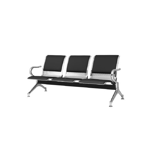 AC2 3 Seater Airport Chair-leather