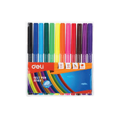 Deli Felt Water Colour Pen