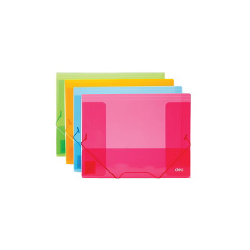 3 Flap Folder With Elastic (E39504)