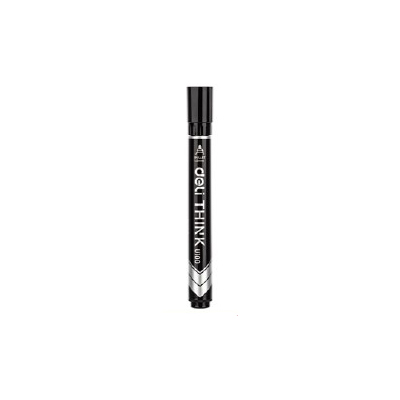 Deli Permanent Markers Black