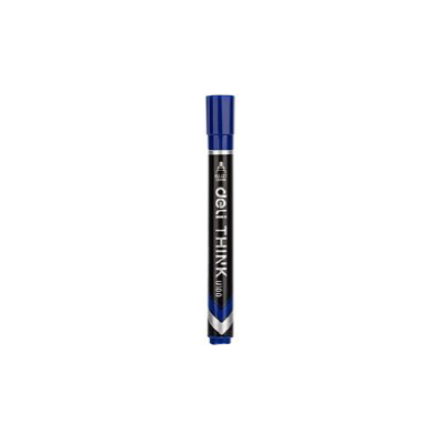 Deli Permanent Markers Blue