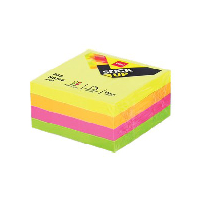 Post It Pad 3x3 Coloured