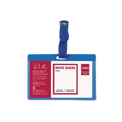Id Badge Pvc With Clip (E5740)