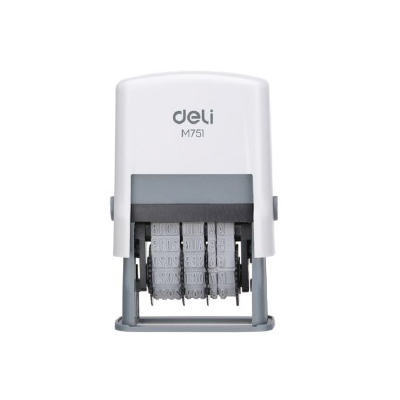 Deli Self-inking Date Stamp