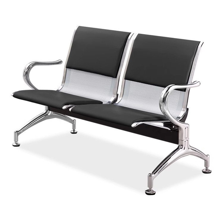 AC6 2 Seater Airport Chair-leather